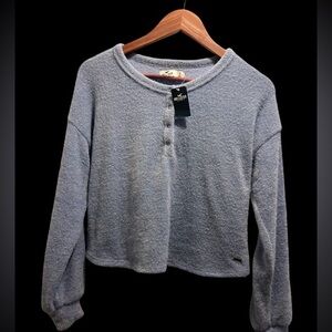 Light Blue Hollister Sweater Top Size Small